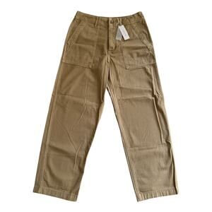 Outerknown Westbound Utility Pants Womens Size 8 Khaki Casual Pants NWT $128